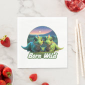 Zwei kleine Dinos - Born Wild  Servet (Insitu)