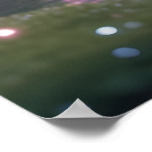 Zwei kleine Eulen in einer Traumwelt  Poster (Hoek)