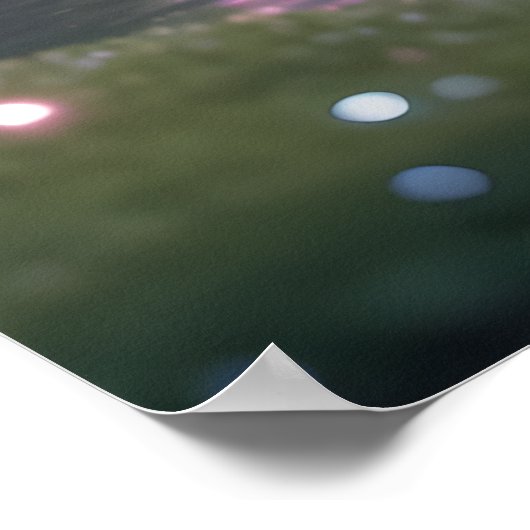 Zwei kleine Eulen in einer Traumwelt  Poster (Hoek)