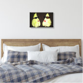 Zwei Kohlköpfe Canvas Afdruk (Insitu (Slaapkamer))