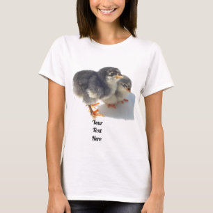 zwei niedliche kücken, huhn t-shirt