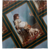 Zwei schlechte Gewissen door Karl Reichert Douchegordijn (Voorkant)