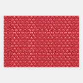 Zwei verbundene Herzen - Inpakpapier Vel (Voorkant 3)