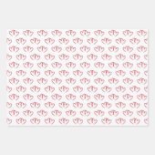 Zwei verbundene Herzen - Inpakpapier Vel (Voorkant 2)