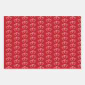 Zwei verbundene Herzen - Inpakpapier Vel (Voorkant)