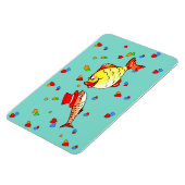 Zwei verliebte Fische Magneet (Linkerzijde)