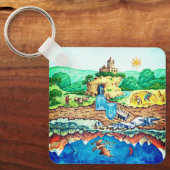 Zwei Welten - Tagwelt und Nachtwelt Sleutelhanger (Voorkant)