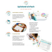 Zwei Wochenplaner für Kinder im Wechselmodell Poster