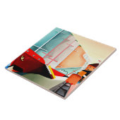 Zweigbergk - Stadsgarden Stockholm Tegeltje (Zijkant)