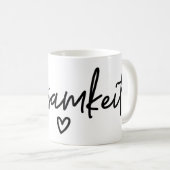 Zweisamkeit, Duits woord, samenzijn, Duits Koffiemok (Voorkant rechts)