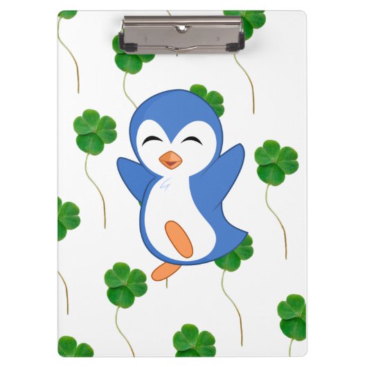 Zwellen met stijl: Vogelontwerp Klembord (Voorkant)