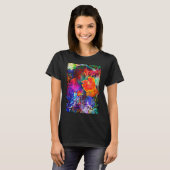 Zwem als een vis t-shirt (Voorkant volledig)