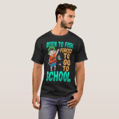 Zwem in je eigen richting t-shirt (Voorkant volledig)