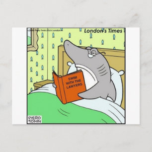 Zwem Met De Advocaten Grappige T-Shirts Cadeaus &  Briefkaart