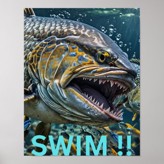Zwem !! poster (Voorkant)