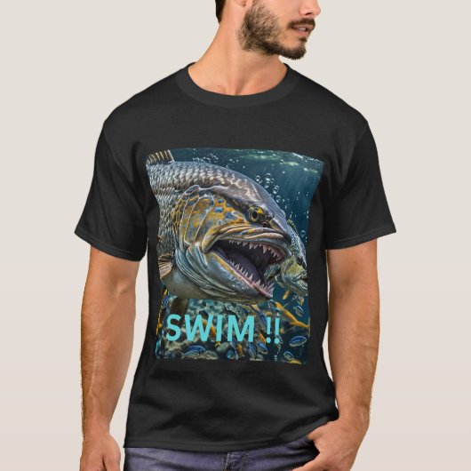 ZWEM!! T-SHIRT (Voorkant)
