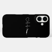 Zwem - Zwemmende Hartslag Case-Mate iPhone Case (Achterkant (horizontaal))
