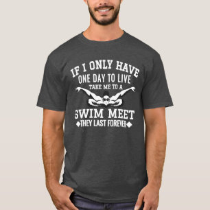 Zwem Zwemshirt Grappig Zwemmen Sport Trainingen T-shirt