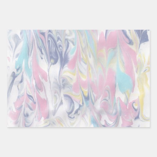 Zwemafdrukken Inpakpapier Vel (Voorkant 2)