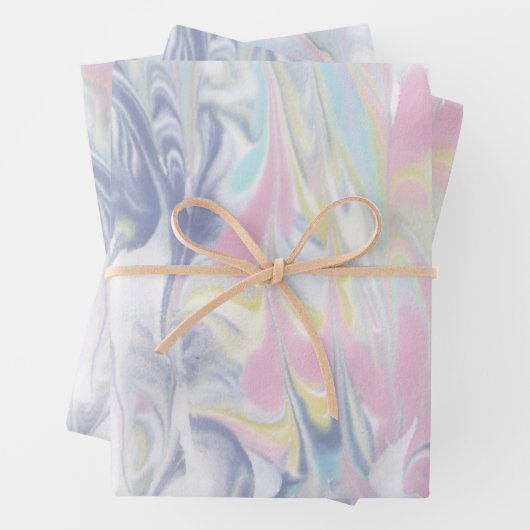 Zwemafdrukken Inpakpapier Vel (In situ)