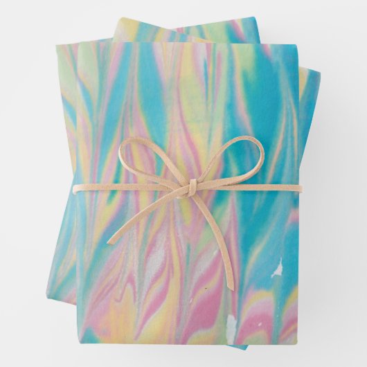 Zwemafdrukken Inpakpapier Vel (In situ)