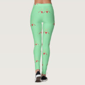 zwembaarheid op groen leggings (Achterkant)