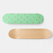 zwembaarheid op groen persoonlijk skateboard (Horizontaal)
