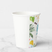 Zwembad 1e Verjaardag Papieren Bekers (Rechts)