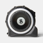 Zwembad 8 Ball Biljart Rolmaat (Voorkant)