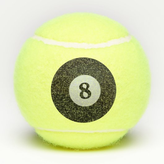 Zwembad 8 Ball Biljart Tennisballen (Achterkant)