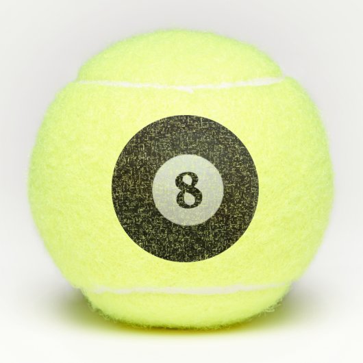 Zwembad 8 Ball Biljart Tennisballen (Voorkant)