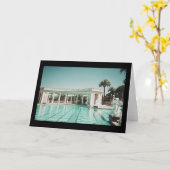 Zwembad bij Hearst Castle... Kaart (Gele Bloem)