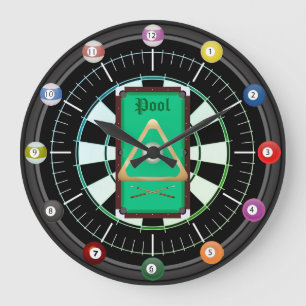 Zwembad (biljart) 12-ball klok