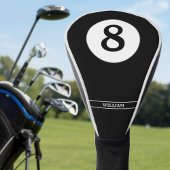 Zwembad Biljart 8 Bal Naam Zwart Golfheadcover