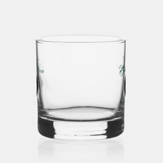 Zwembad biljart kamer 8 bal Drinkware rotsen Whisky Glas (Links)