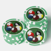 Zwembad / Biljart Poker Chips (Opstapeling)