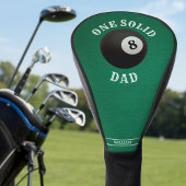 Zwembad Billiard 8 Ball Een Solid Dad Vaderdag Golfheadcover
