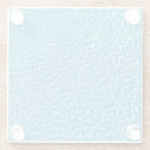 Zwembad Blauw Water Ripples Glazen Onderzetter (Achterkant)