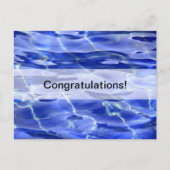 zwembad briefkaart (Voorkant)