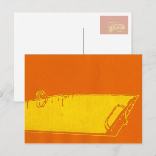 zwembad briefkaart (Voorkant / Achterkant)