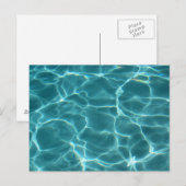 zwembad briefkaart (Voorkant / Achterkant)