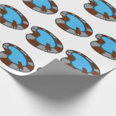 zwembad cadeaupapier (Hoek)