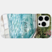 Zwembad Case-Mate iPhone Case (Achterkant (horizontaal))