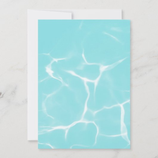 Zwembad Cool Fruit Cocktail Sip & Dip Couples Douc Kaart (Achterkant)