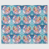 Zwembad Dagen Cadeaupapier (Vlak)