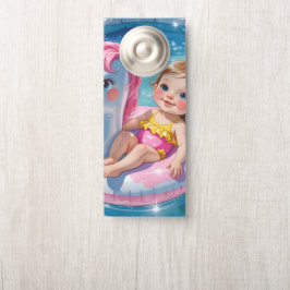 Zwembad Dagen Deurhanger