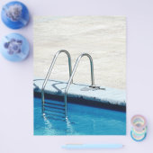 zwembad flyer (Enkel)