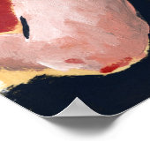 zwembad - Geel zwempak Poster (Hoek)