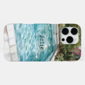 Zwembad iPhone Hoesje (Achterkant horizontaal)