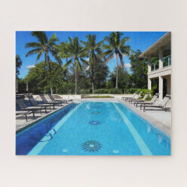 Zwembad Jigsaw puzzel